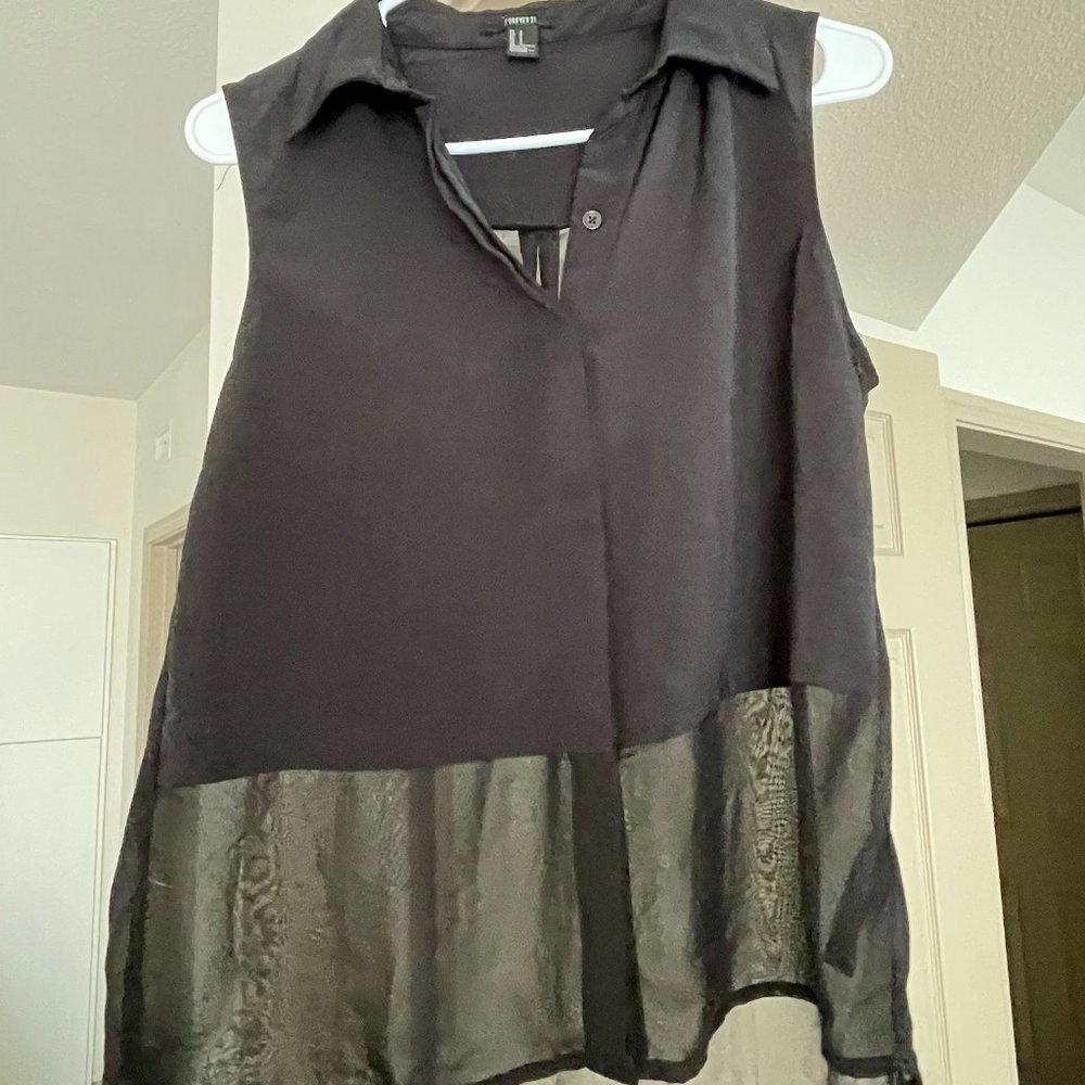 small black tank top